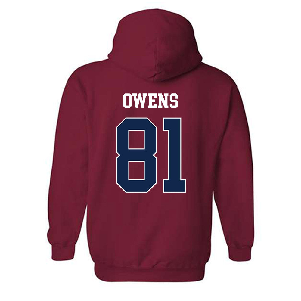 Fresno State - NCAA Football : Xavier Owens - Classic Shersey Hooded Sweatshirt-1
