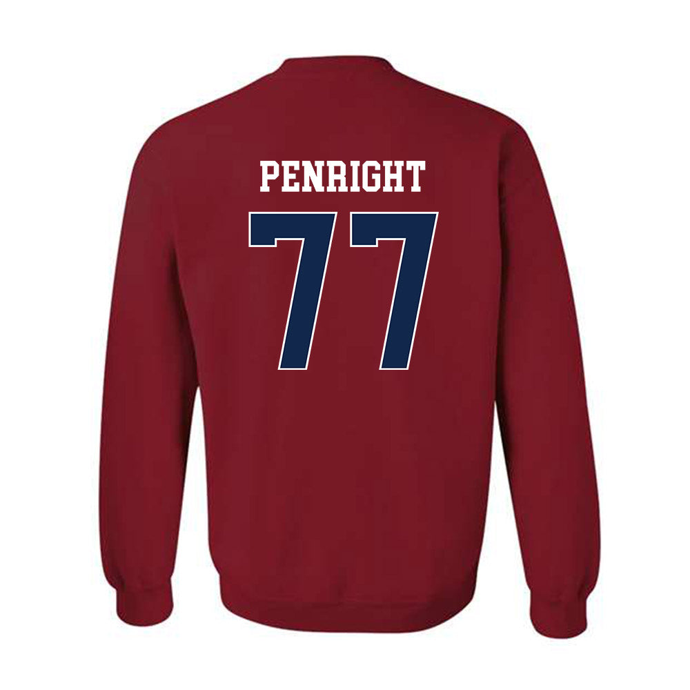 Fresno State - NCAA Football : Toreon Penright - Classic Shersey Crewneck Sweatshirt-1