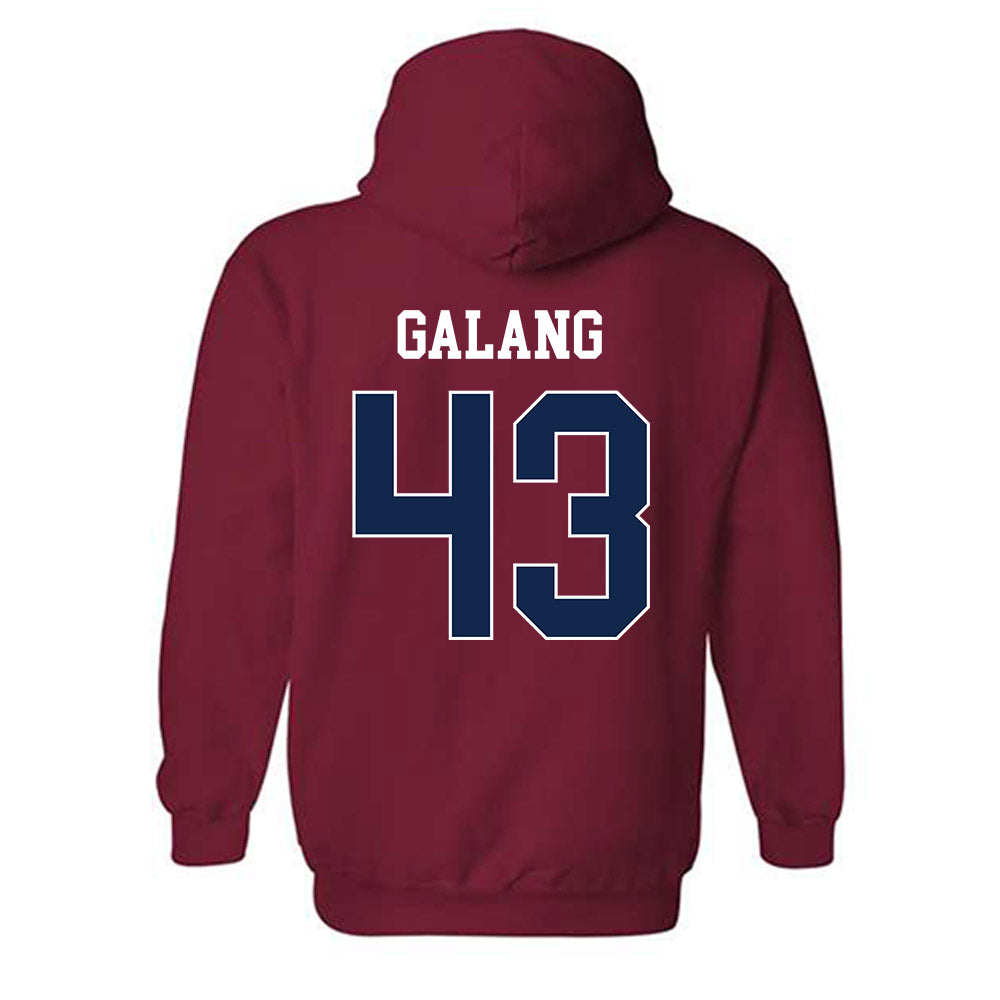 Fresno State - NCAA Baseball : Jared Galang - Classic Shersey Hooded Sweatshirt-1
