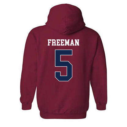 Fresno State - NCAA Football : Josiah Freeman - Classic Shersey Hooded Sweatshirt-1