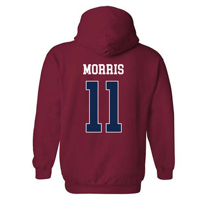 Fresno State - NCAA Women's Soccer : Katie Morris - Classic Shersey Hooded Sweatshirt-1