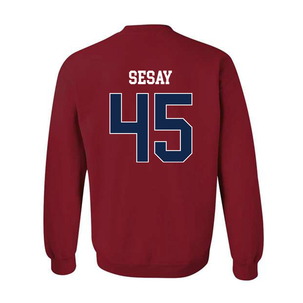 Fresno State - NCAA Football : Zephaniah Sesay - Classic Shersey Crewneck Sweatshirt-1