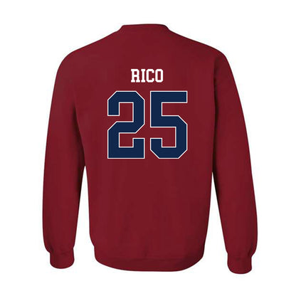 Fresno State - NCAA Baseball : Bo Rico - Classic Shersey Crewneck Sweatshirt-1