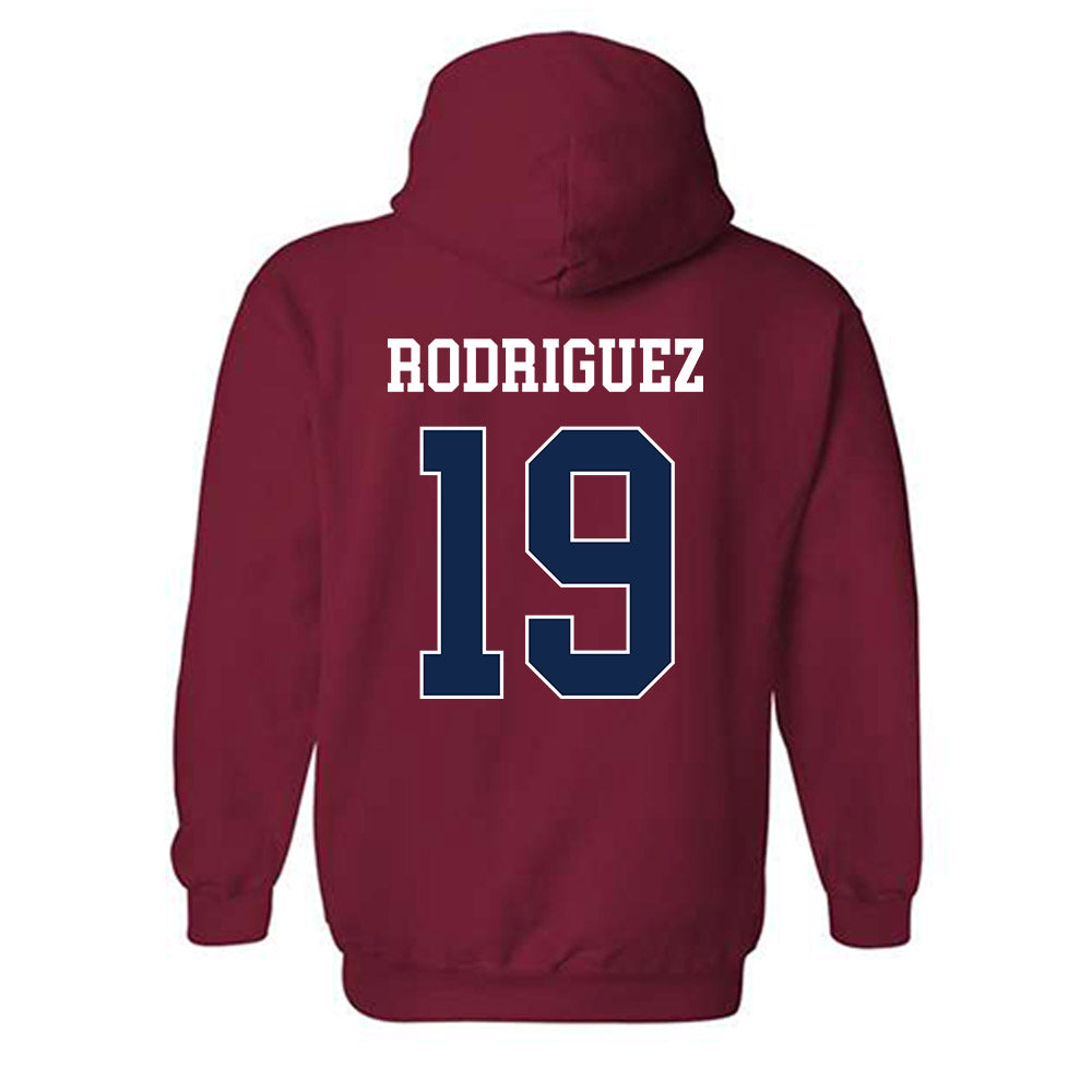 Fresno State - NCAA Baseball : BJ Rodriguez - Classic Shersey Hooded Sweatshirt-1