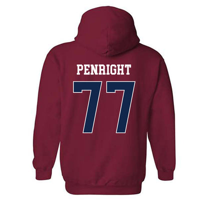 Fresno State - NCAA Football : Toreon Penright - Classic Shersey Hooded Sweatshirt-1