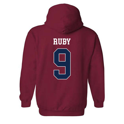 Fresno State - NCAA Baseball : Jett Ruby - Classic Shersey Hooded Sweatshirt-1