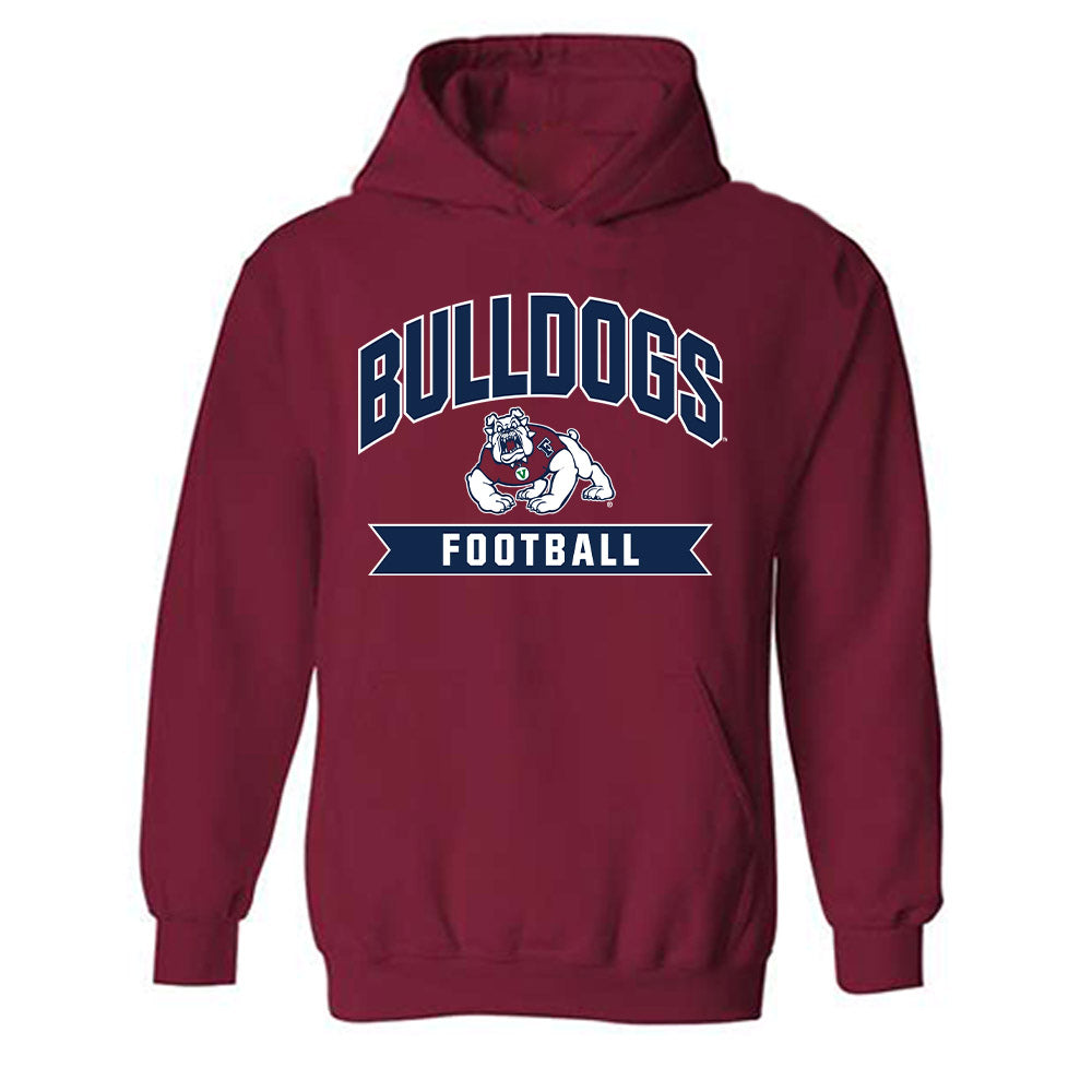 Fresno State - NCAA Football : Xavier Owens - Classic Shersey Hooded Sweatshirt-0