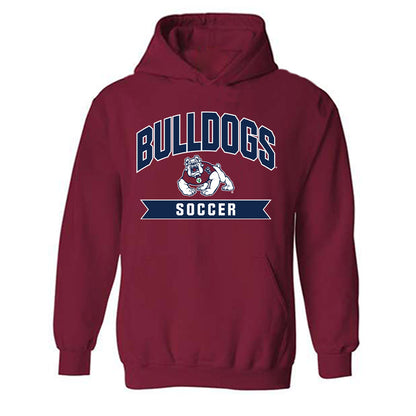 Fresno State - NCAA Women's Soccer : Katie Morris - Classic Shersey Hooded Sweatshirt-0