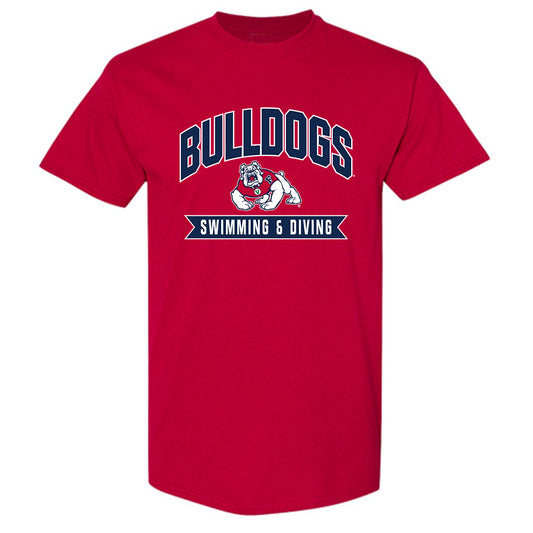 Fresno State - NCAA Women's Swimming & Diving : Clare Luken - Classic Shersey T-Shirt-0