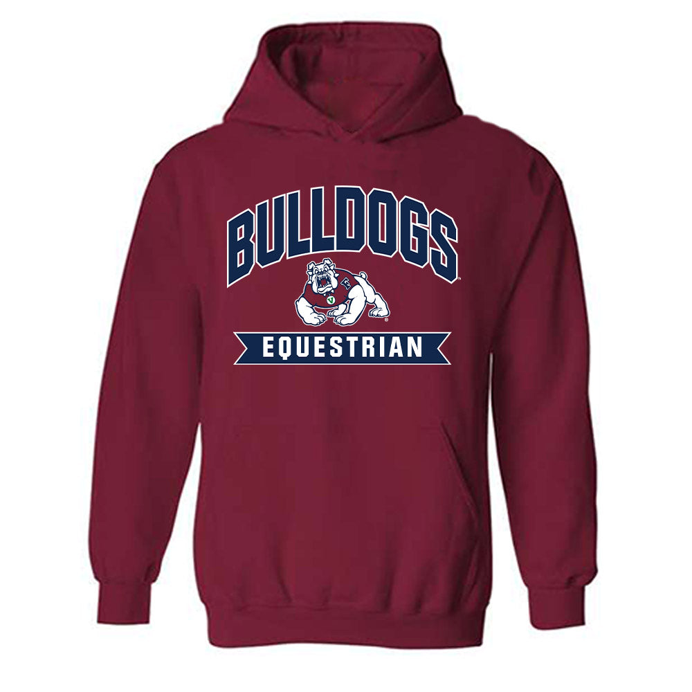 Fresno State - NCAA Equestrian : Riley Schmidt - Classic Shersey Hooded Sweatshirt-0