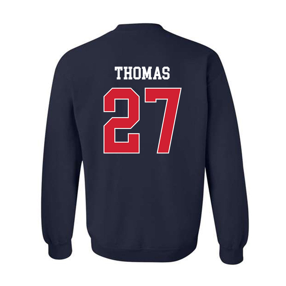 Fresno State - NCAA Football : Tariq Thomas - Classic Shersey Crewneck Sweatshirt-1
