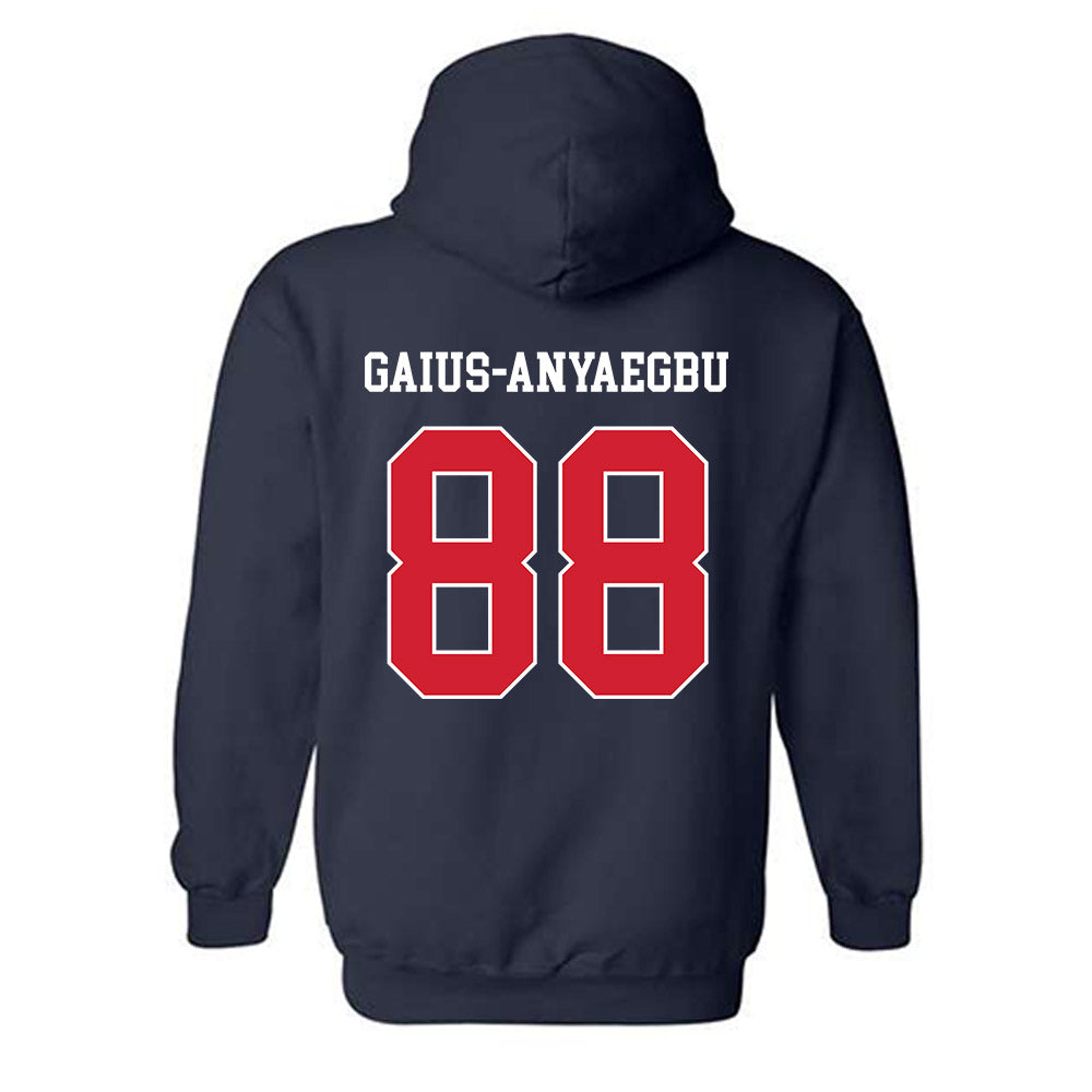 Fresno State - NCAA Football : Dallas Gaius-Anyaegbu - Classic Shersey Hooded Sweatshirt-1