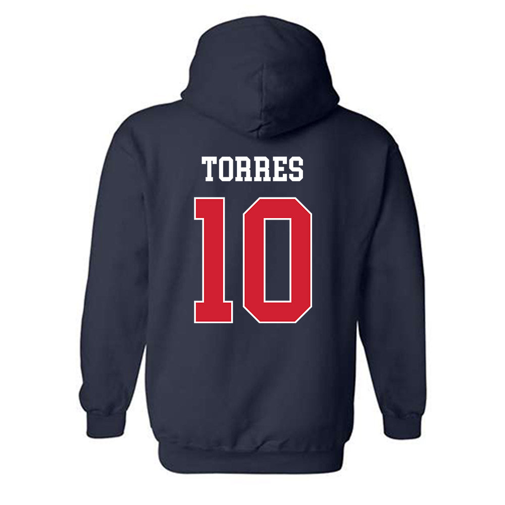 Fresno State - NCAA Women's Soccer : Daisy Torres - Classic Shersey Hooded Sweatshirt-1