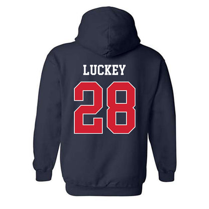 Fresno State - NCAA Football : Jhadis Luckey - Classic Shersey Hooded Sweatshirt-1