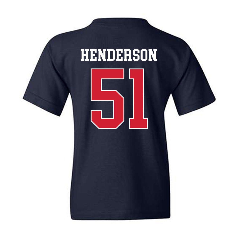 Fresno State - NCAA Football : Braylan Henderson - Classic Shersey Youth T-Shirt-1
