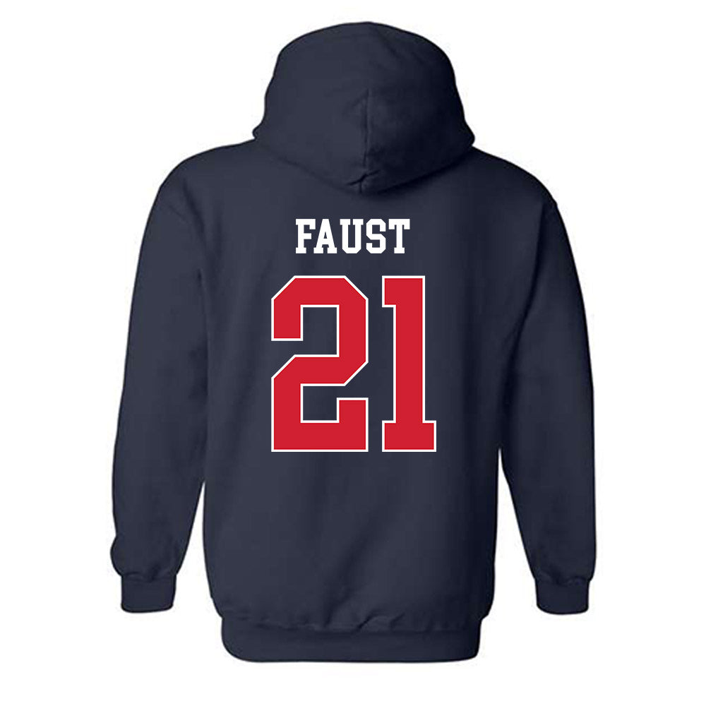 Fresno State - NCAA Baseball : Owen Faust - Classic Shersey Hooded Sweatshirt-1