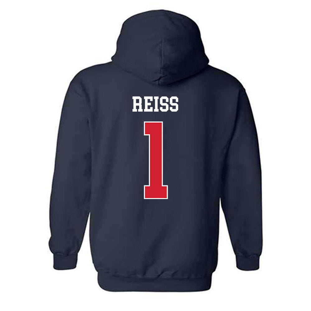 Fresno State - NCAA Women's Soccer : Jessica Reiss - Classic Shersey Hooded Sweatshirt-1