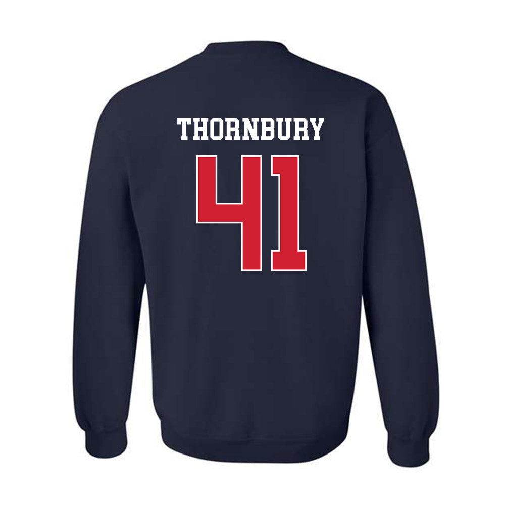 Fresno State - NCAA Baseball : Weston Thornbury - Classic Shersey Crewneck Sweatshirt-1