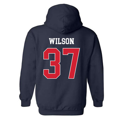 Fresno State - NCAA Football : Ryan Wilson - Classic Shersey Hooded Sweatshirt-1