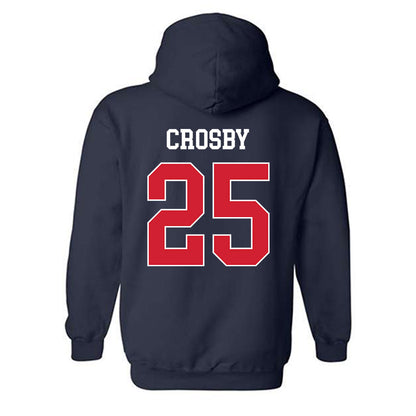 Fresno State - NCAA Softball : Jayda Crosby - Classic Shersey Hooded Sweatshirt-1