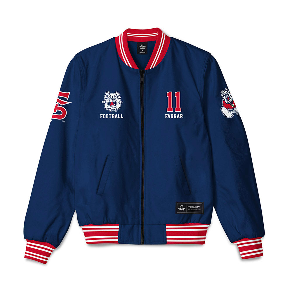 Fresno State - NCAA Football : Jayon Farrar - Bomber Jacket-0