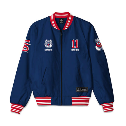 Fresno State - NCAA Women's Soccer : Katie Morris - Bomber Jacket-0