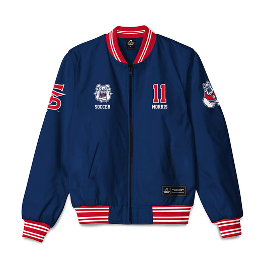 Fresno State - NCAA Women's Soccer : Katie Morris - Bomber Jacket-0
