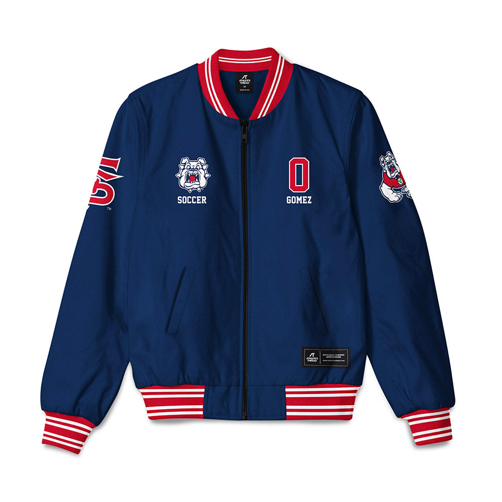 Fresno State - NCAA Women's Soccer : Jewelisa Gomez - Bomber Jacket-0