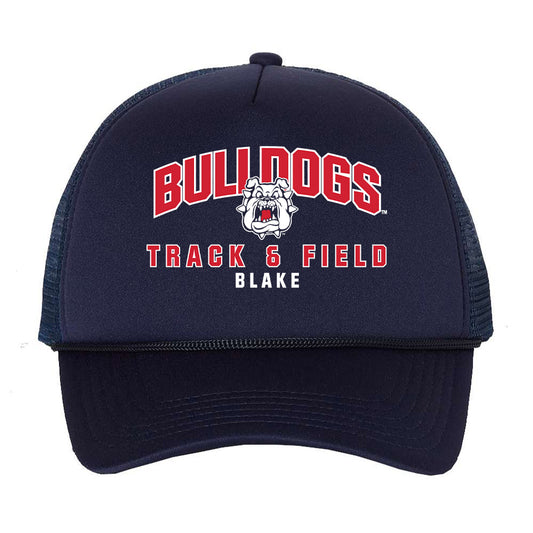 Fresno State - NCAA Women's Track & Field : Samarra Blake - Trucker Hat-0