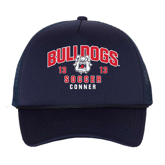 Fresno State - NCAA Women's Soccer : Kaitlyn Conner - Trucker Hat-0