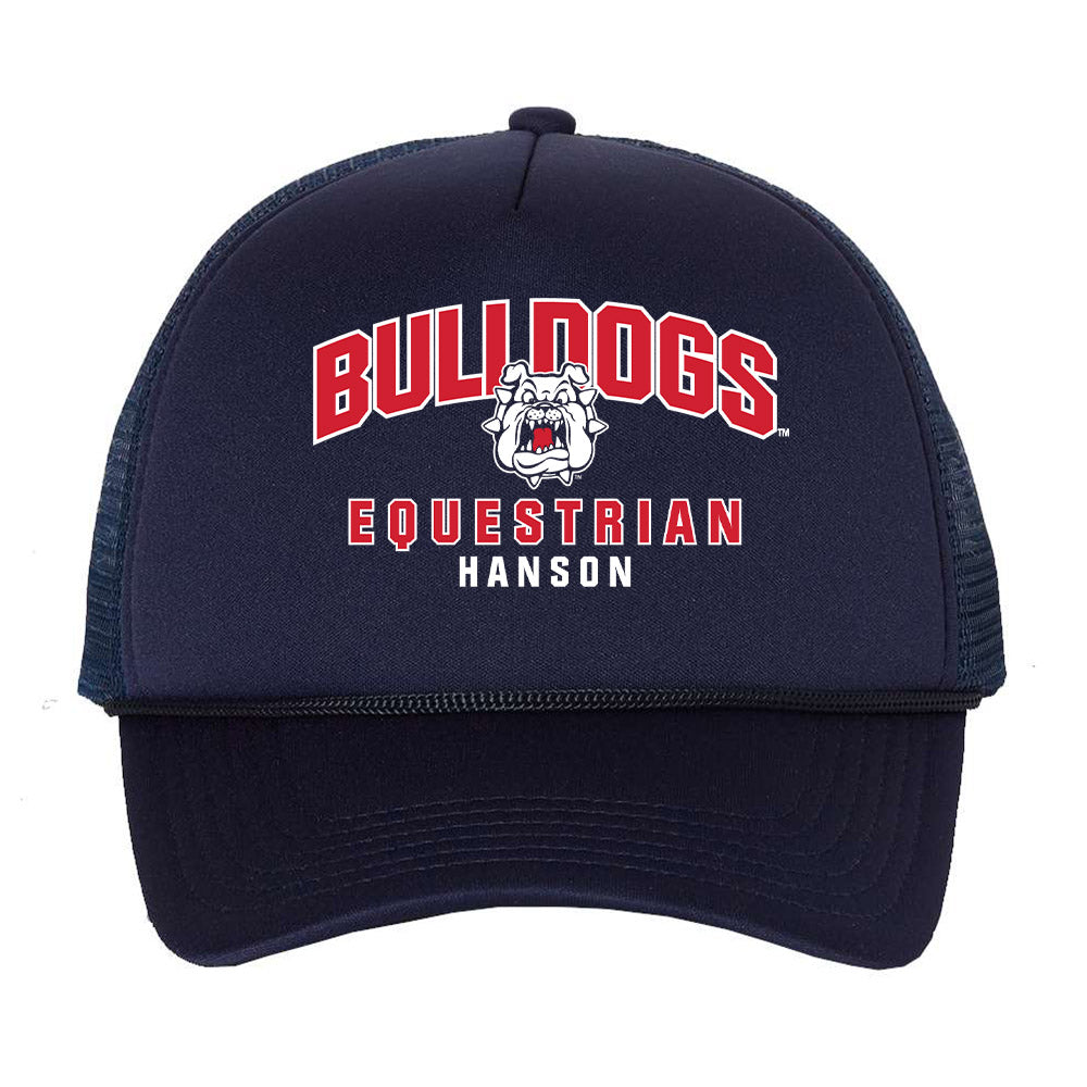 Fresno State - NCAA Equestrian : Emma Hanson - Trucker Hat-0