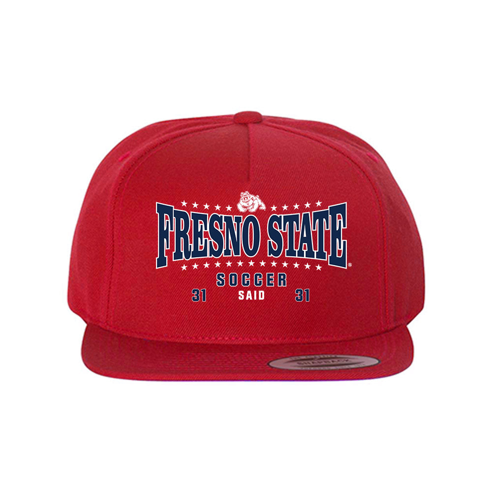 Fresno State - NCAA Women's Soccer : Jinan Said - Snapback Hat-0