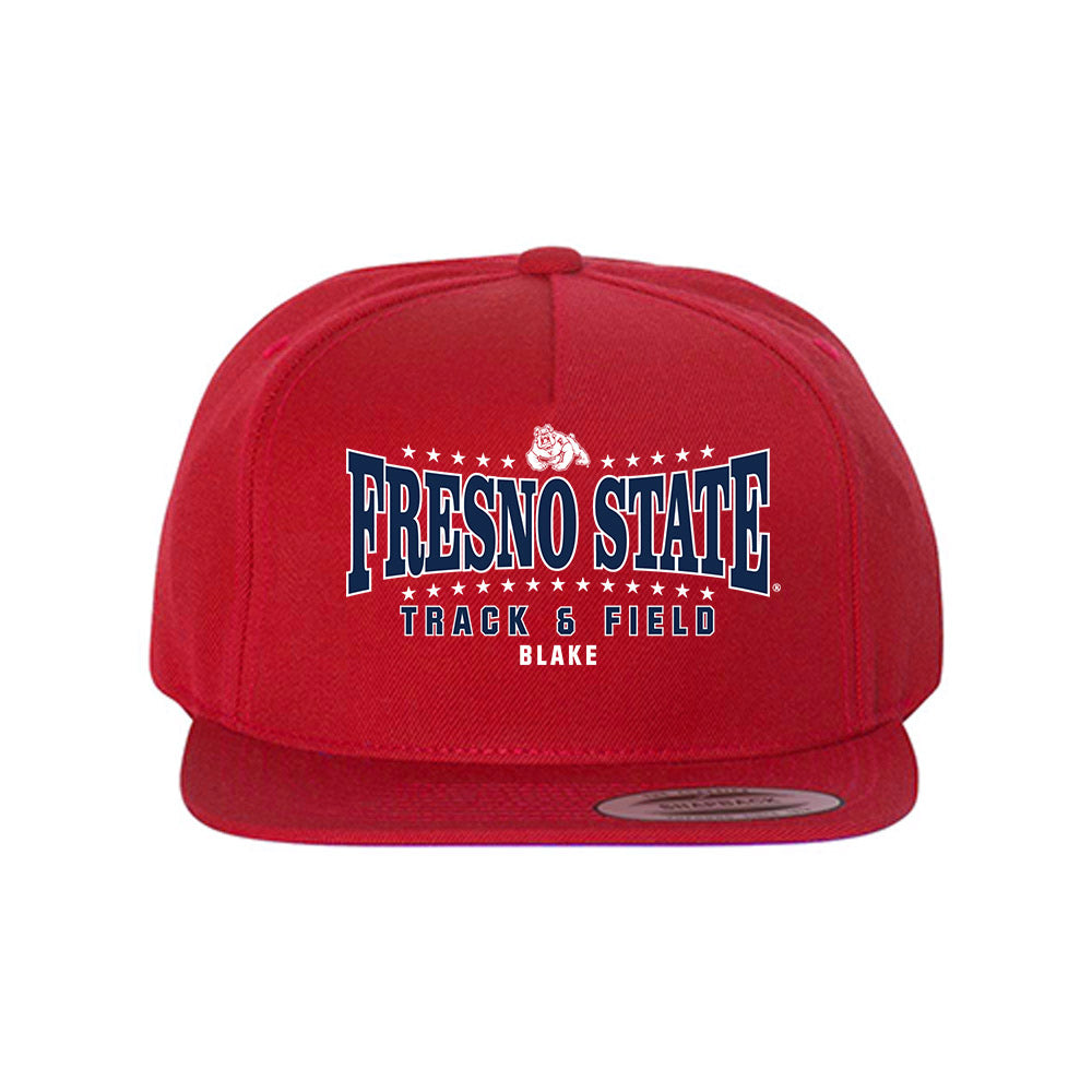 Fresno State - NCAA Women's Track & Field : Samarra Blake - Snapback Hat-0