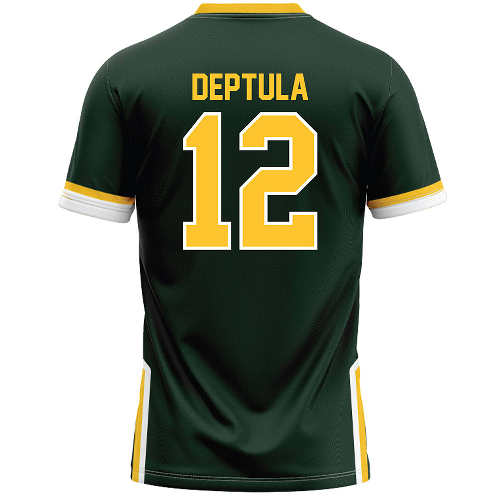Siena - NCAA Women's Lacrosse : Hailey Deptula - Green Lacrosse Jersey-1