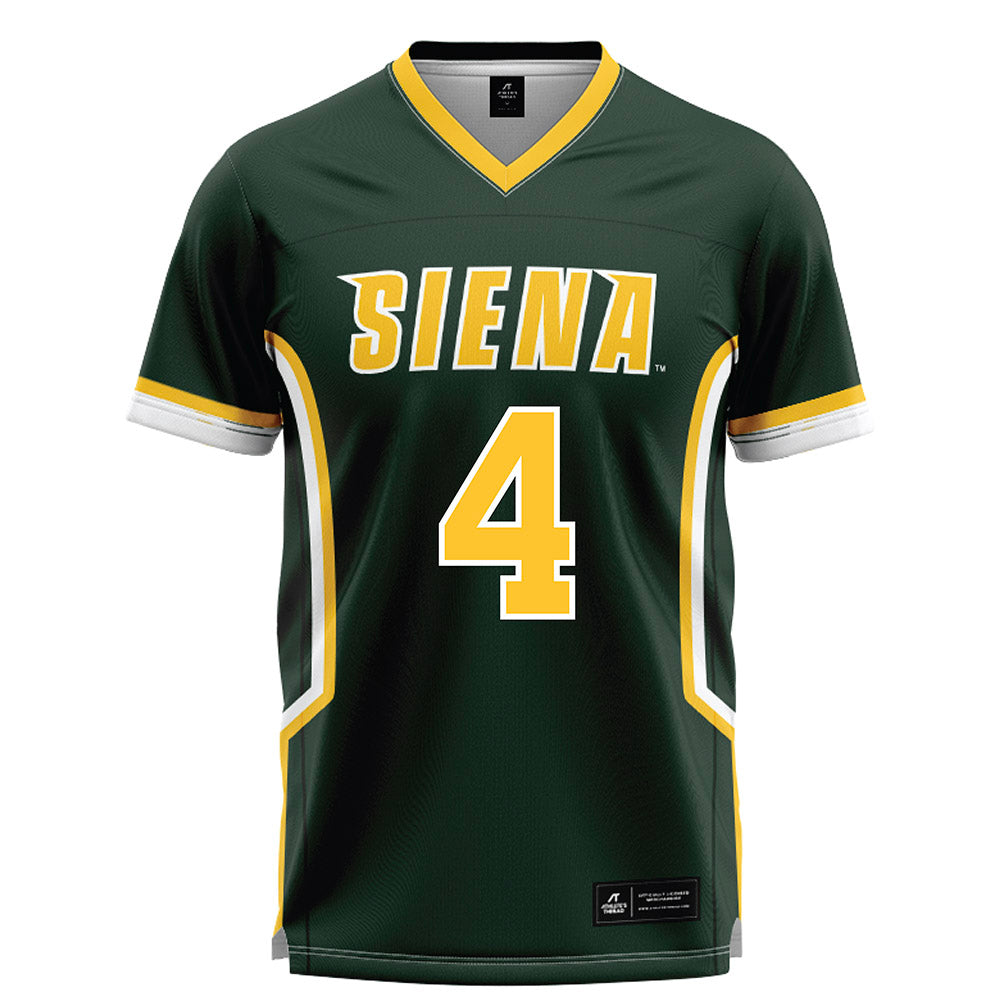 Siena - NCAA Women's Lacrosse : Kylie Kuhn - Green Lacrosse Jersey
