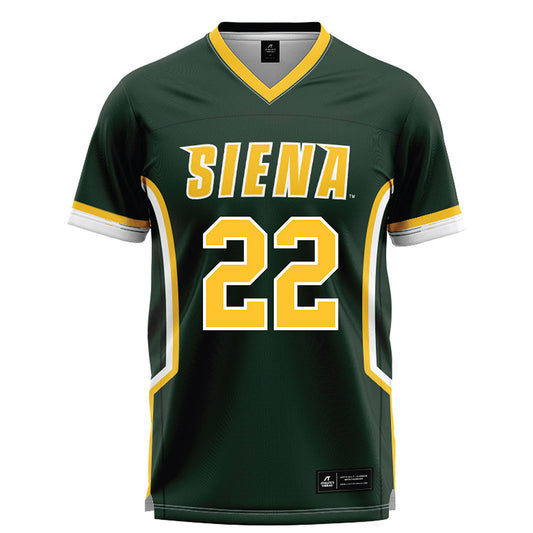 Siena - NCAA Women's Lacrosse : Elizabeth Wamp - Green Lacrosse Jersey