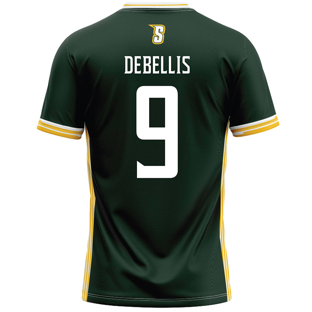 Siena - NCAA Men's Lacrosse : Vito DeBellis - Green Lacrosse Jersey -1