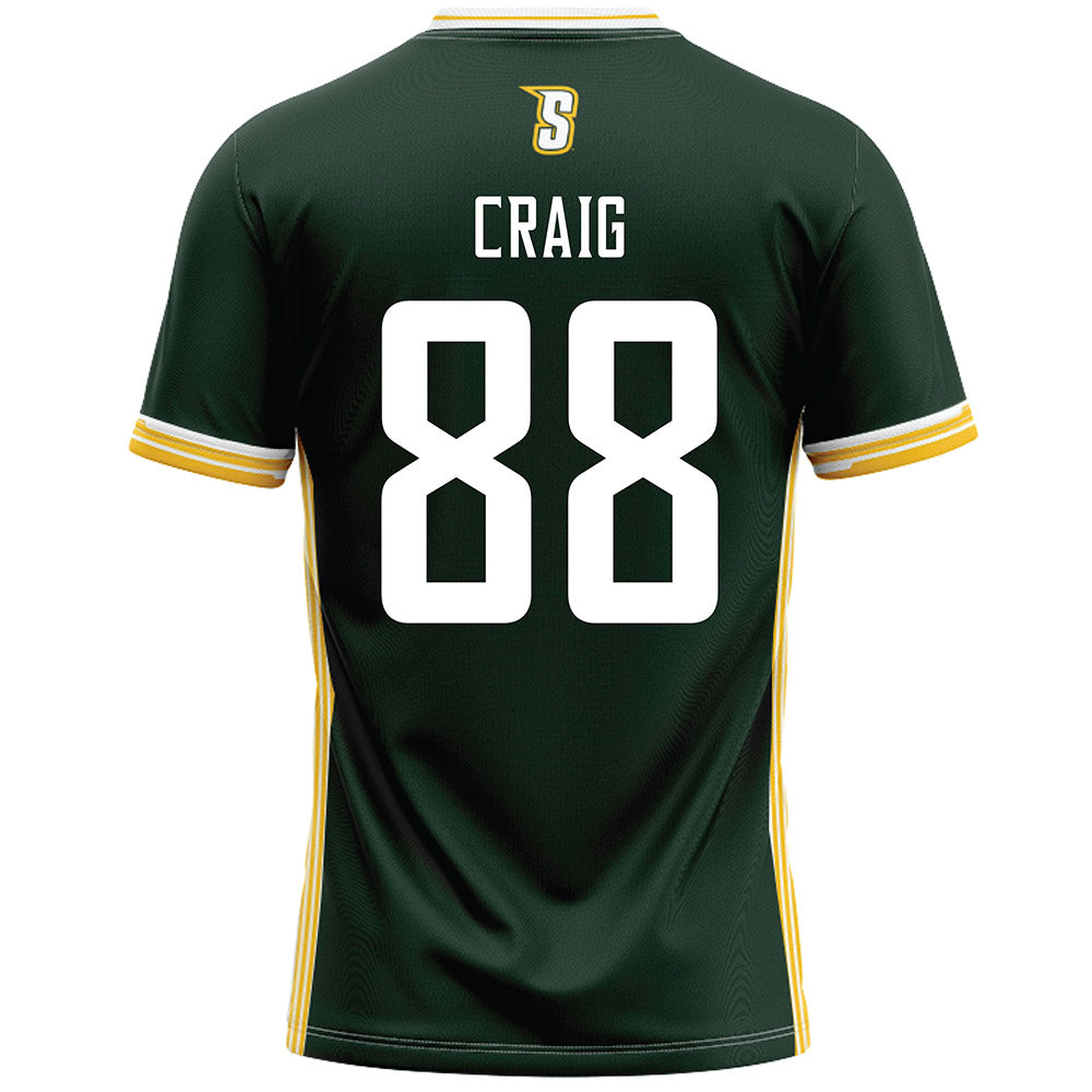 Siena - NCAA Men's Lacrosse : Daniel Craig - Green Lacrosse Jersey -1