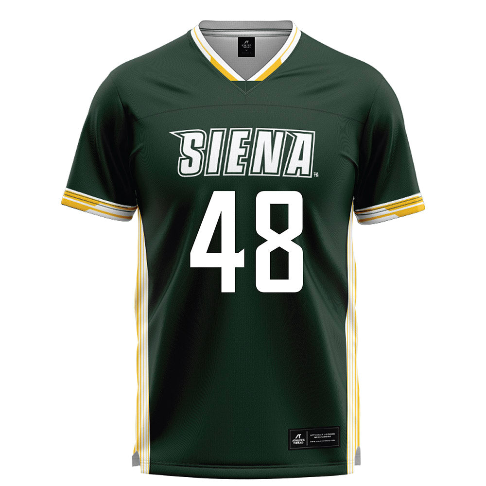 Siena - NCAA Men's Lacrosse : Brody Corless - Green Lacrosse Jersey -0