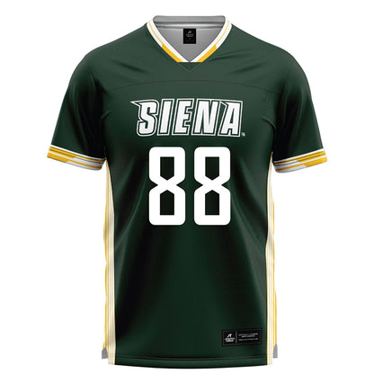 Siena - NCAA Men's Lacrosse : Daniel Craig - Green Lacrosse Jersey -0