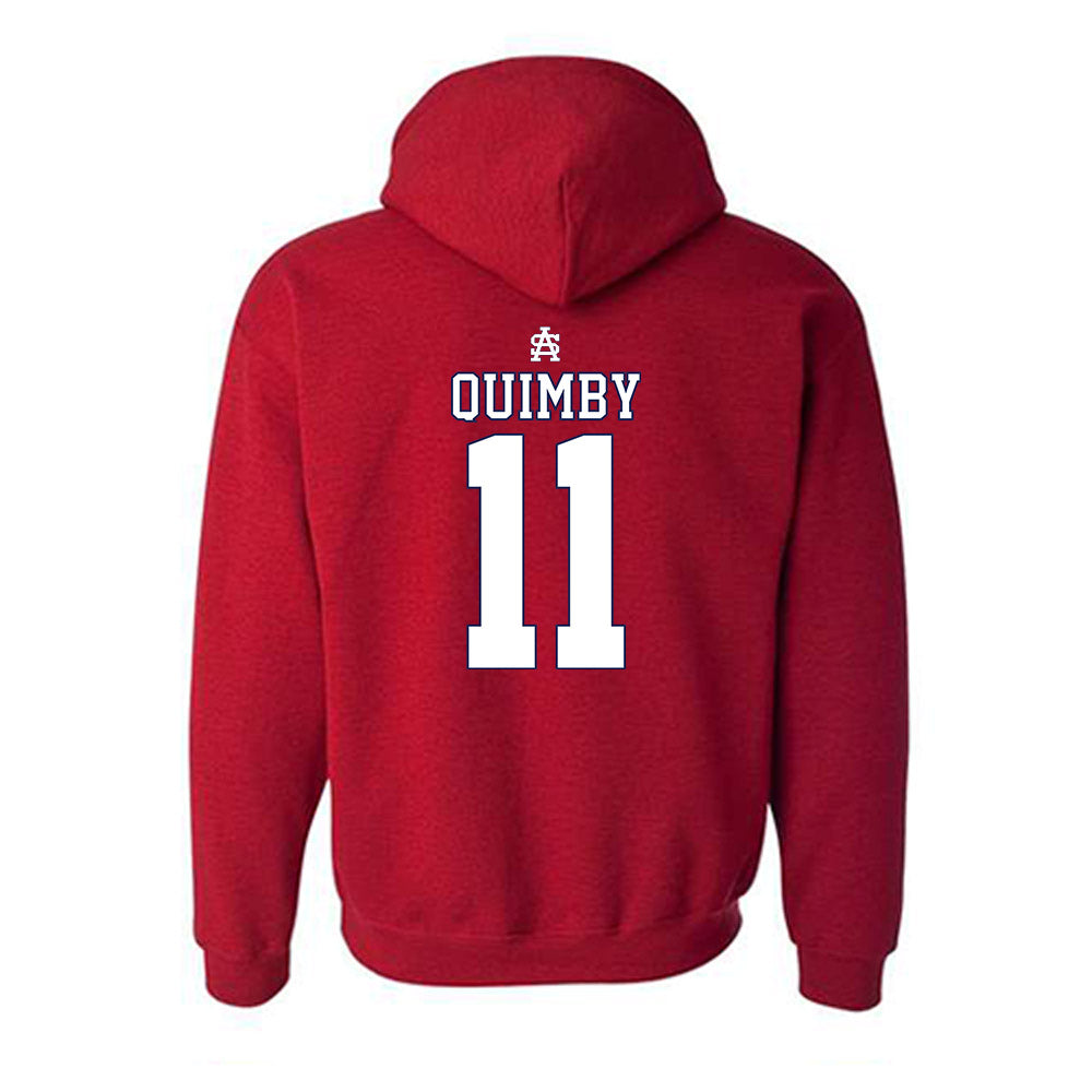 South Alabama - NCAA Baseball : Bryant Quimby - Sports Shersey Hooded Sweatshirt-1