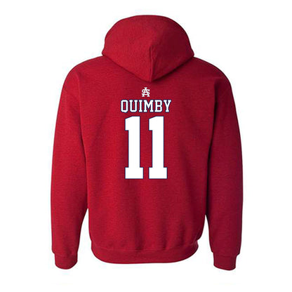 South Alabama - NCAA Baseball : Bryant Quimby - Sports Shersey Hooded Sweatshirt-1