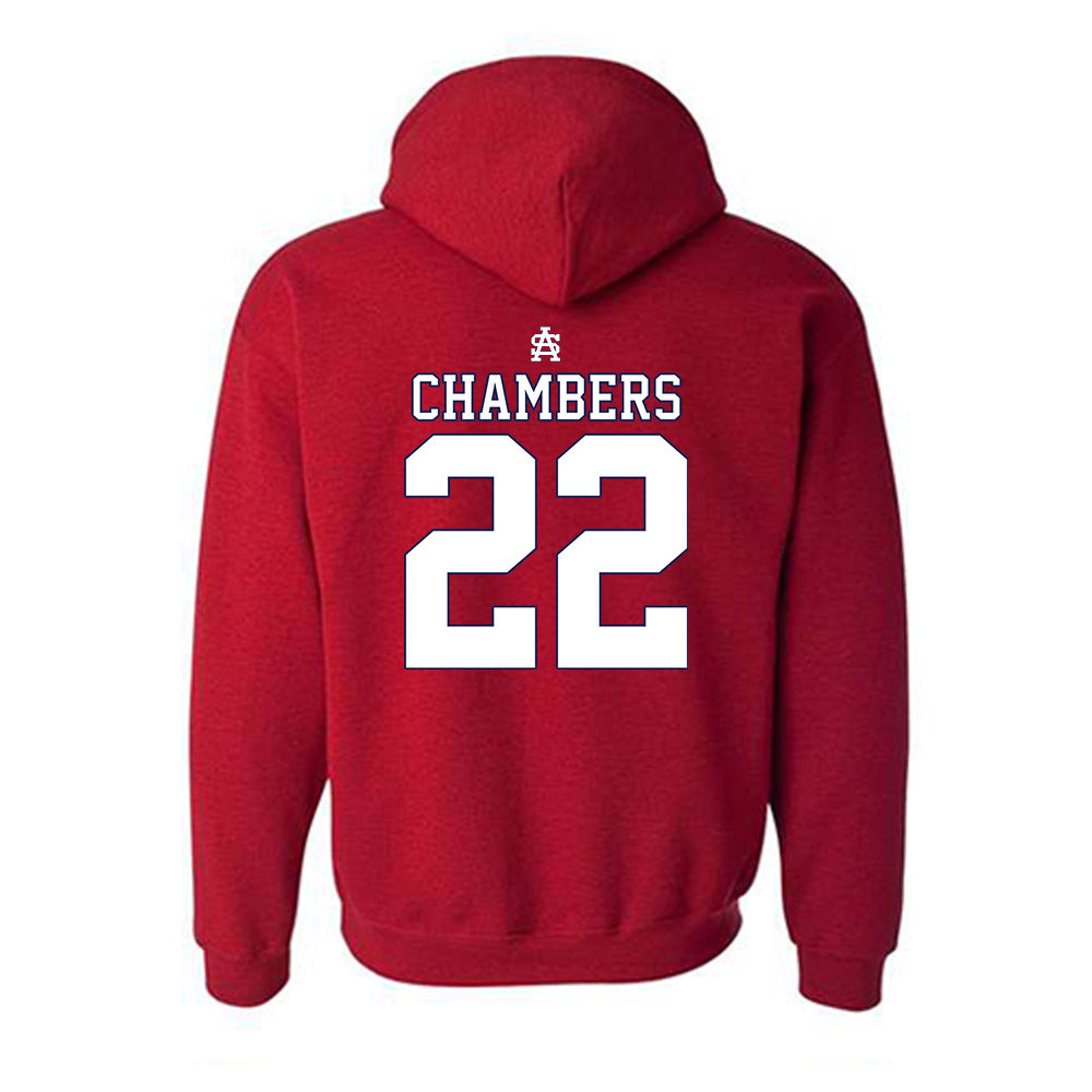 South Alabama - NCAA Baseball : Ryder Chambers - Sports Shersey Hooded Sweatshirt-1