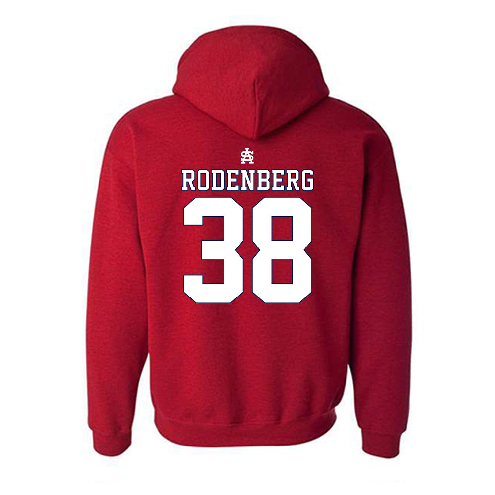 South Alabama - NCAA Baseball : Lucas Rodenberg - Sports Shersey Hooded Sweatshirt-1