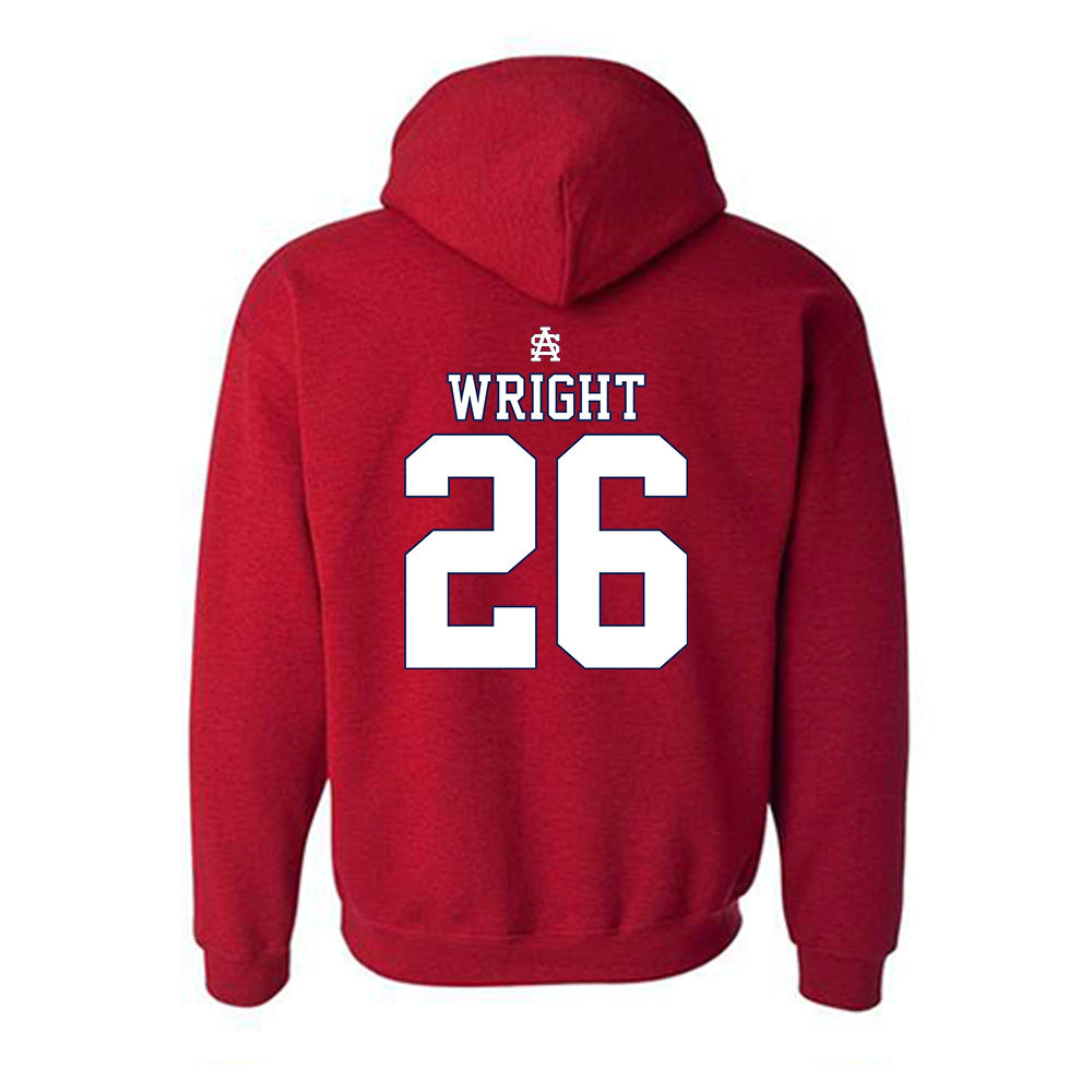 South Alabama - NCAA Baseball : Brennon Wright - Sports Shersey Hooded Sweatshirt-1