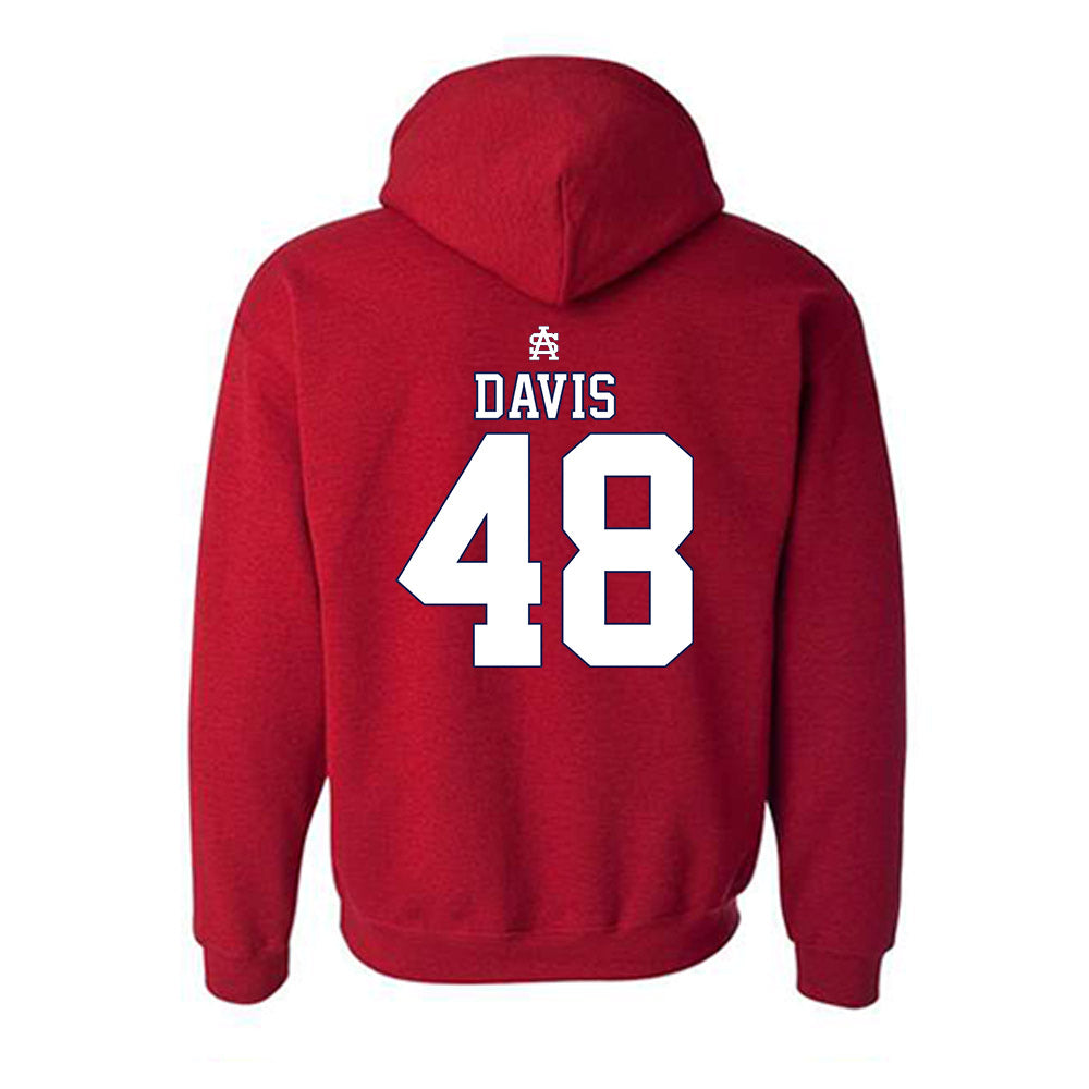South Alabama - NCAA Baseball : Chase Davis - Sports Shersey Hooded Sweatshirt-1