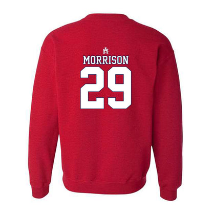 South Alabama - NCAA Baseball : Kyle Morrison - Sports Shersey Crewneck Sweatshirt-1