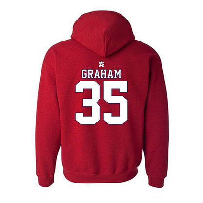 South Alabama - NCAA Baseball : Konnor Graham - Sports Shersey Hooded Sweatshirt-1