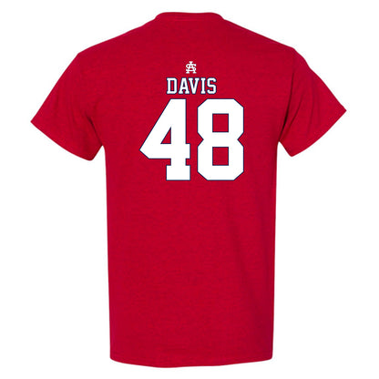 South Alabama - NCAA Baseball : Chase Davis - Sports Shersey T-Shirt-1