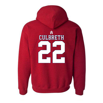 South Alabama - NCAA Baseball : Cade Culbreth - Sports Shersey Hooded Sweatshirt-1